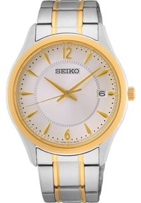 Zegarek Seiko Zegarek męski Seiko SUR468P1 srebrny. Kolor: srebrny #1