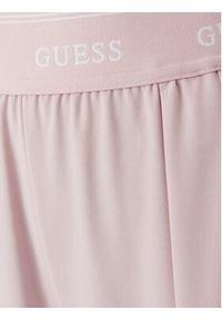 Guess Spodnie materiałowe V6GB08 W1771 Różowy jasny Regular Fit. Kolor: różowy. Materiał: syntetyk #5