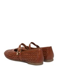 U.S. Polo Assn. Baleriny EO-LARISA001W/6L1 Brązowy jasny. Kolor: brązowy. Materiał: skóra #8