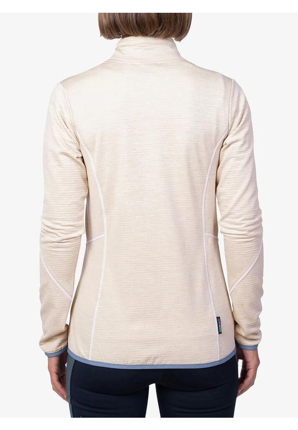 Bluza damska Hannah Dagnys. Kolor: beżowy. Styl: sportowy. Sport: turystyka piesza