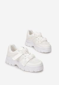 Renee - Białe Sneakersy Thosixia. Kolor: biały #2