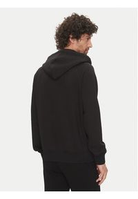 Karl Lagerfeld - KARL LAGERFELD Bluza 705022 552901 Czarny Regular Fit. Typ kołnierza: dekolt w karo. Kolor: czarny. Materiał: syntetyk #3