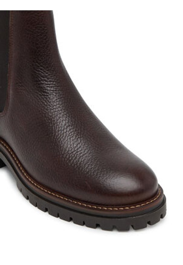 Barbour Sztyblety Evie LFO0575BR96 Brązowy. Kolor: brązowy. Materiał: skóra