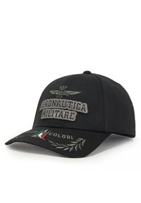 Czapka z daszkiem Aeronautica Militare. Kolor: czarny