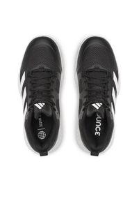 Adidas - adidas Buty halowe Court Team Bounce 2.0 Shoes HR0609 Czarny. Kolor: czarny. Materiał: materiał #3