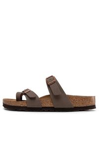 Birkenstock Japonki Mayari 0071063 Brązowy. Kolor: brązowy. Materiał: skóra #4