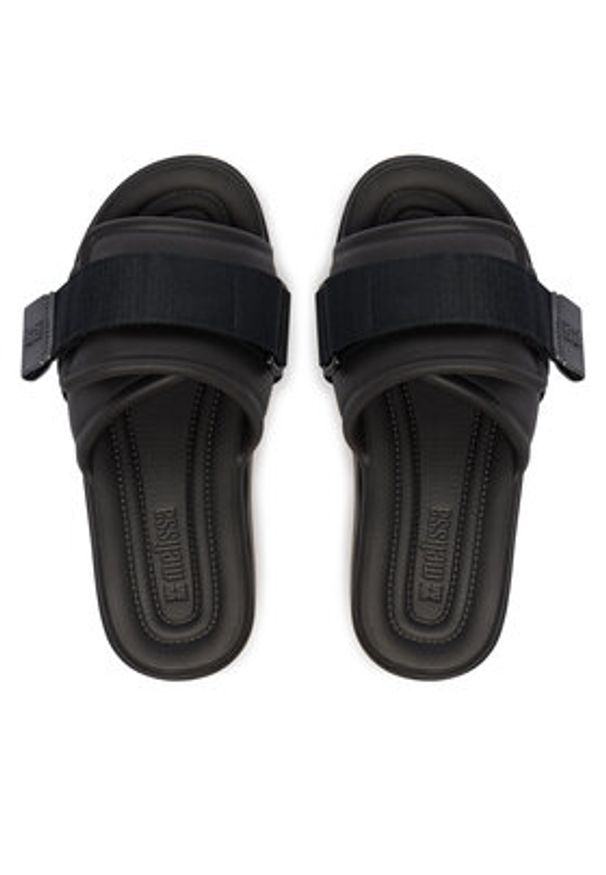 melissa - Melissa Klapki Melissa Free Fuzzy Slide Platform Ad 37835 Czarny. Kolor: czarny. Obcas: na platformie