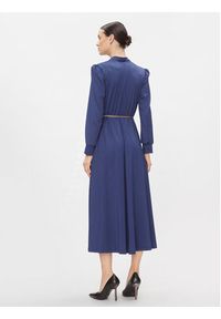 Rinascimento Sukienka koktajlowa CFC0116384003 Granatowy Regular Fit. Kolor: niebieski. Materiał: syntetyk. Styl: wizytowy #3