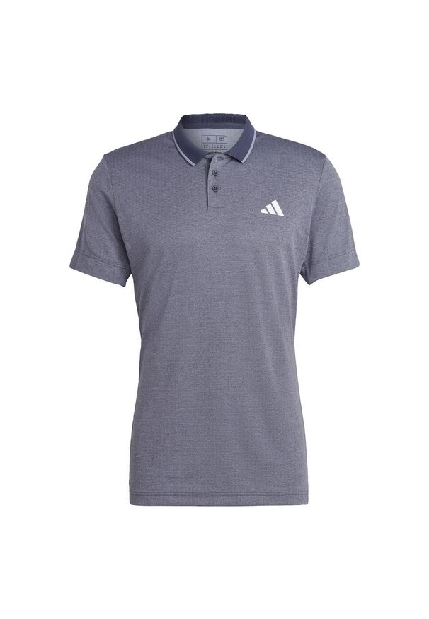 Koszulka do tenisa męska Adidas Tennis FreeLift Polo Shirt. Typ kołnierza: polo. Kolor: niebieski. Sport: tenis