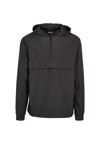 Urban Classics - Parka Urban Classic basic pull over. Kolor: czarny. Sezon: zima #1