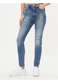 Tommy Jeans Jeansy Sylvia DW0DW16030 Niebieski Skinny Fit. Kolor: niebieski #1