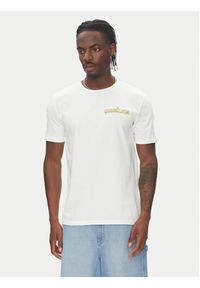 Quiksilver T-Shirt Ev Disconnect Effects EQYZT08049 Biały Regular Fit. Kolor: biały. Materiał: bawełna #4