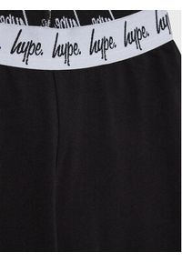 Hype - HYPE Legginsy CORE21-099 Czarny Slim Fit. Kolor: czarny. Materiał: bawełna #3