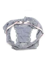 Intica - Koronkowe majtki z strapsami na specjalne okazje Xumar. Kolor: fioletowy. Materiał: koronka. Wzór: koronka #4