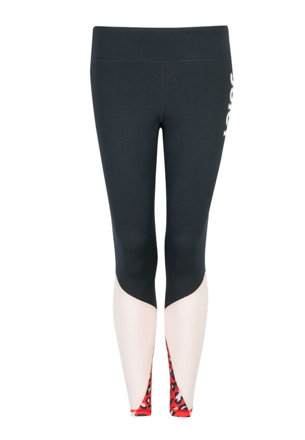 Juicy Couture Legginsy | JWFKB224801 | Legging | Kobieta | Czarny. Kolor: czarny. Materiał: poliester, elastan. Wzór: nadruk