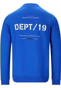 VIRTUS - Bluza Virtus Deran. Kolor: niebieski. Sport: fitness