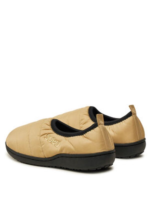 Subu Kapcie Packable F-Line Beżowy. Kolor: beżowy. Materiał: materiał