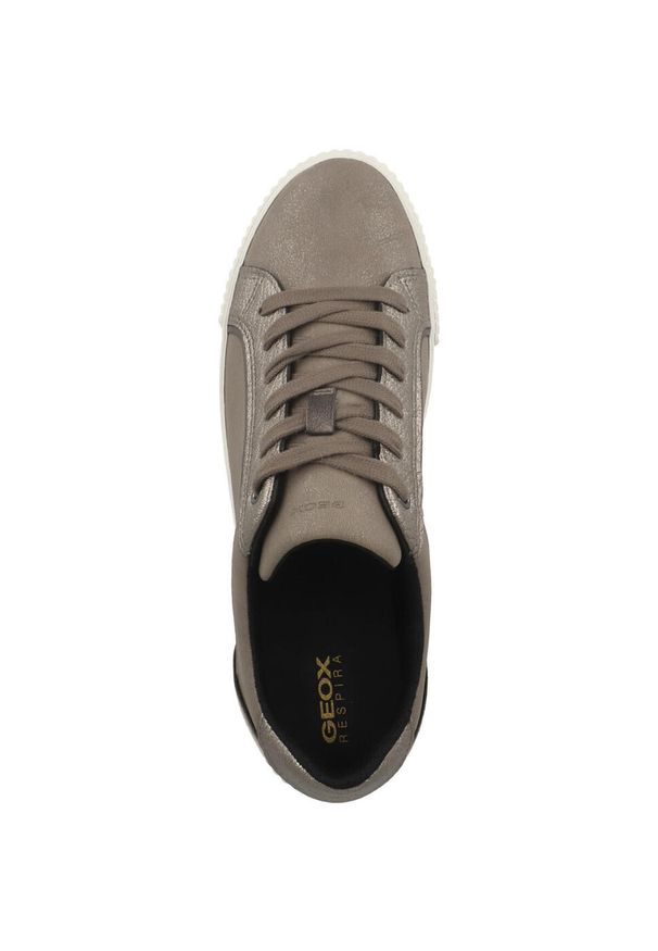 Geox - Buty GEOX D BLOMIEE Brązowy. Kolor: beżowy, wielokolorowy, brązowy. Materiał: tkanina, skóra. Sport: turystyka piesza