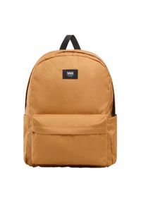 Vans - VANS OLD SKOOL BACKPACK Brązowy. Kolor: brązowy. Materiał: tkanina #1