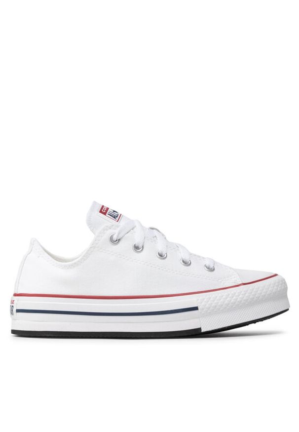 Converse Trampki Chuck Taylor All Star Eva Lift Ox 272858C Biały. Kolor: biały. Materiał: materiał