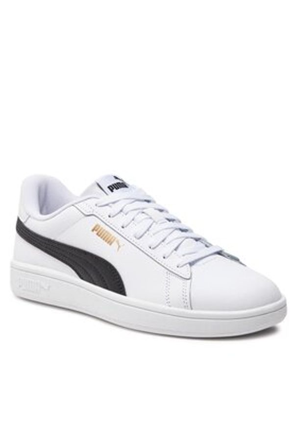 Puma Sneakersy Smash 3.0 390987-11 Biały. Kolor: biały. Materiał: skóra
