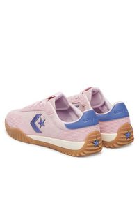 Converse Sneakersy Run Star Trainer Stitched Suede A16076C Różowy. Kolor: różowy. Materiał: zamsz, skóra. Sport: bieganie #3