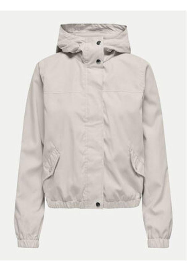 JDY Kurtka przejściowa Hazen 15236012 Beżowy Regular Fit. Kolor: beżowy. Materiał: syntetyk