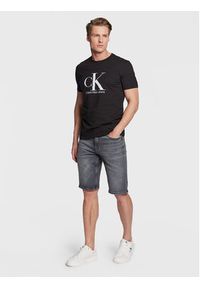 Calvin Klein Jeans Szorty jeansowe J30J322786 Szary Slim Fit. Kolor: szary. Materiał: bawełna #4