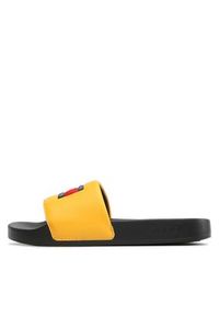 Tommy Jeans Klapki Pool Slide EN0EN02063 Żółty. Kolor: żółty. Materiał: skóra #5