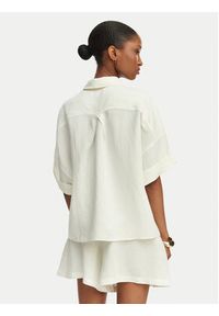 BOSS Koszula C_Bisenas 50559261 Kremowy Regular Fit. Kolor: kremowy. Materiał: wiskoza #4