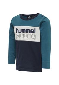 Koszulka z długim rękawem dla chłopca Hummel Bolt. Kolor: wielokolorowy, niebieski, turkusowy. Długość rękawa: długi rękaw. Długość: długie. Sport: piłka ręczna #1