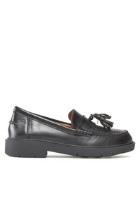 Loafersy Geox. Kolor: czarny #1