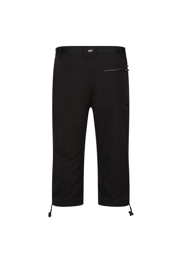 Regatta - Męskie Spodenki Xert Stretch III Stretch Active Capri Shorts. Kolor: czarny