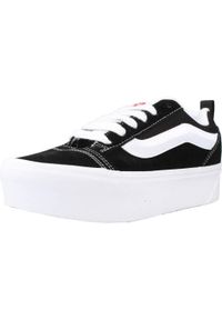 Buty do chodzenia damskie Vans Knu Stack. Okazja: na co dzień. Kolor: czarny. Materiał: syntetyk, materiał, zamsz. Szerokość cholewki: normalna. Sezon: lato. Sport: turystyka piesza