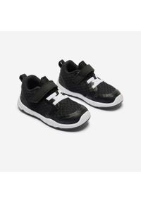 Decathlon - Buty dla dzieci Domyos 520 I Learn. Zapięcie: rzepy. Kolor: biały, wielokolorowy, czarny. Materiał: materiał
