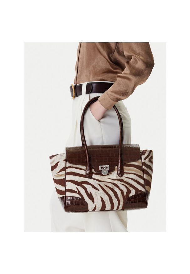 Lauren Ralph Lauren - Torebka LAUREN RALPH LAUREN. Kolor: brązowy