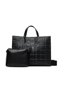 Steve Madden Torebka Bphantom SM13002233 Czarny. Kolor: czarny. Materiał: skórzane #7