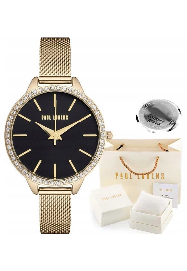 Zegarek damski Paul Lorens LARA-1D1 Z GRAWEREM
