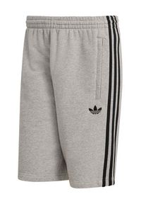 Adidas - adidas Szorty sportowe 3-Stripes KE2433 Szary Regular Fit. Kolor: szary. Materiał: bawełna. Styl: sportowy #6