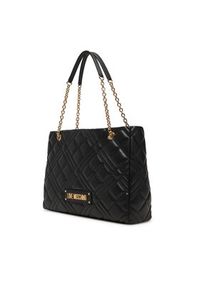 Love Moschino - LOVE MOSCHINO Torebka JC4145PP1OLA0000 Czarny. Kolor: czarny. Materiał: skórzane #5