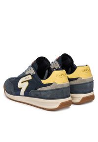 Replay - REPLAY Sneakersy GMSIB .000.C0005T Granatowy. Kolor: niebieski. Materiał: zamsz, skóra #6