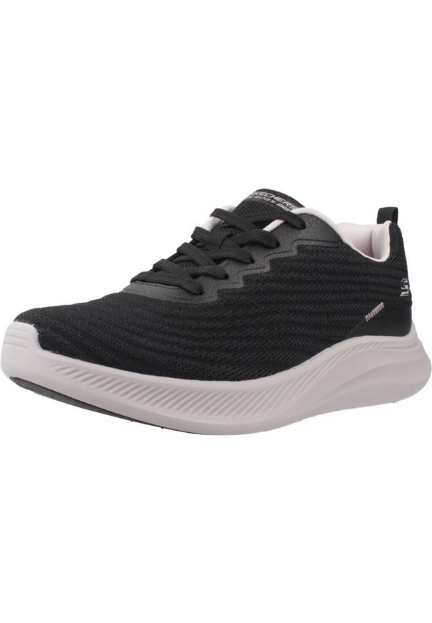skechers - Buty SKECHERS BOBS MODA FLEX MELLOW DAWN Czarny. Kolor: czarny. Materiał: syntetyk, tkanina. Styl: sportowy