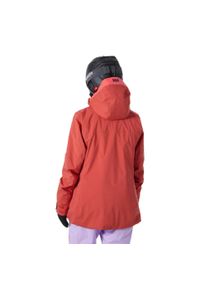 Kurtka Narciarska damska Helly Hansen W Powshot Jacket Poppy. Kolor: czerwony. Sport: narciarstwo