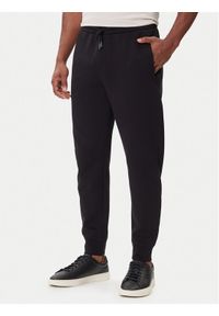 Armani Exchange Spodnie dresowe XM001886 AF10818 MC237 Czarny Slim Fit. Kolor: czarny. Materiał: bawełna