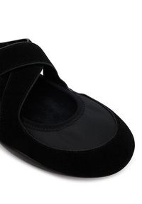 Tory Burch Baleriny Romy Sport Mary Jane 178301 Czarny. Kolor: czarny. Materiał: zamsz, skóra. Styl: sportowy #2