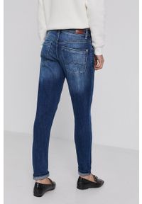 Pepe Jeans Jeansy damskie medium waist. Kolor: niebieski #2