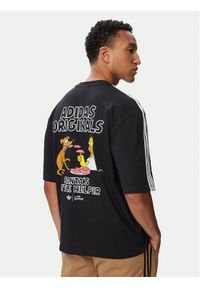 Adidas - adidas T-Shirt Little Santas Helper Graphic LG5061 Czarny Regular Fit. Kolor: czarny. Materiał: bawełna #1