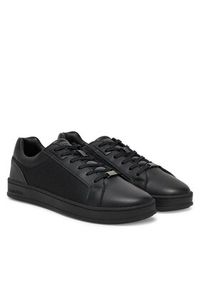 Calvin Klein Sneakersy Low Top Lace Up Eyelet Jaq Mono HM0HM01815 Czarny. Kolor: czarny. Materiał: skóra #5