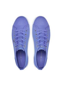 TOMMY HILFIGER - Tommy Hilfiger Tenisówki Vulc Canvas Sneaker FW0FW08063 Niebieski. Kolor: niebieski #2