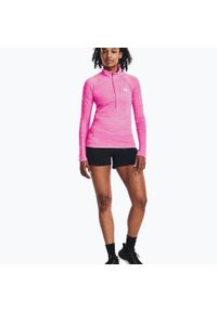 Bluza fitness damska Under Armour Evolved Core Tech 1/2 Zip. Kolor: różowy. Sport: fitness